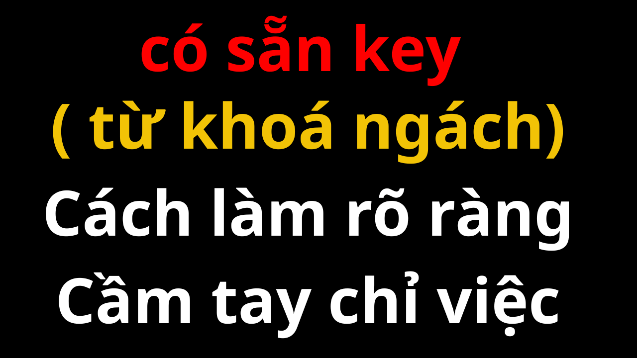 cách làm chi tiết và key ngon đã có sẵn chỉ việc làm theo ( view ngoại ) rpm 10